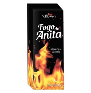 FOGO DE ANITA GEL QUE AQUECE E VIBRA 15G